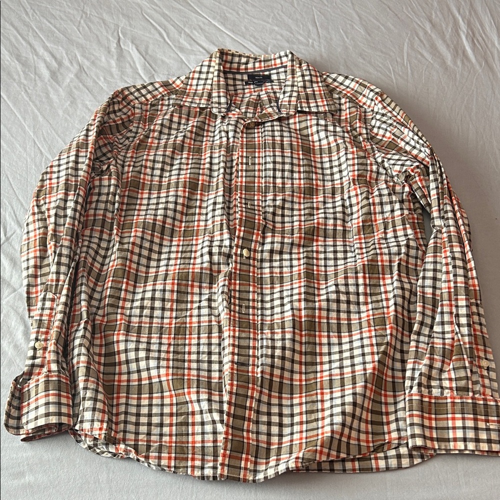Gap Men's slim fit Plaid Shirt